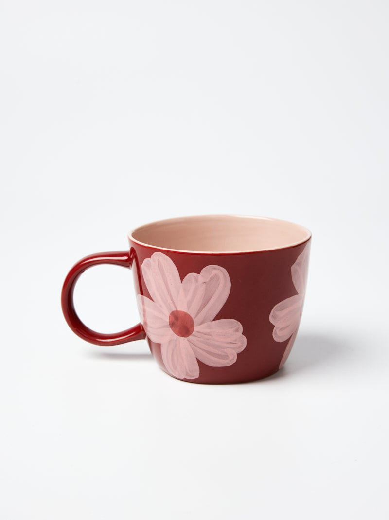 Jones & Co Chino Mug - Boss Daisy Wine