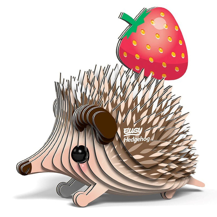 Eugy 3D Paper Model: Hedgehog