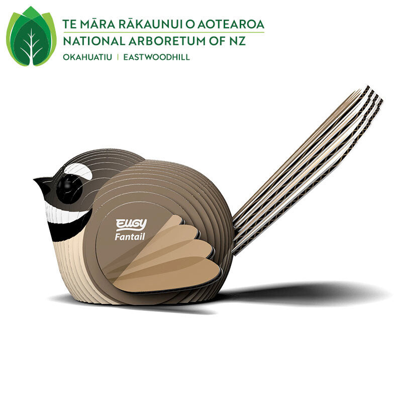 Eugy 3D Paper Model: Fantail