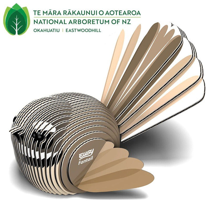 Eugy 3D Paper Model: Fantail