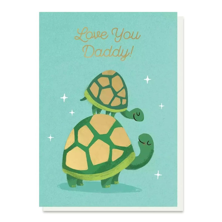 Stormy Knight: Love You Daddy Turtles Card