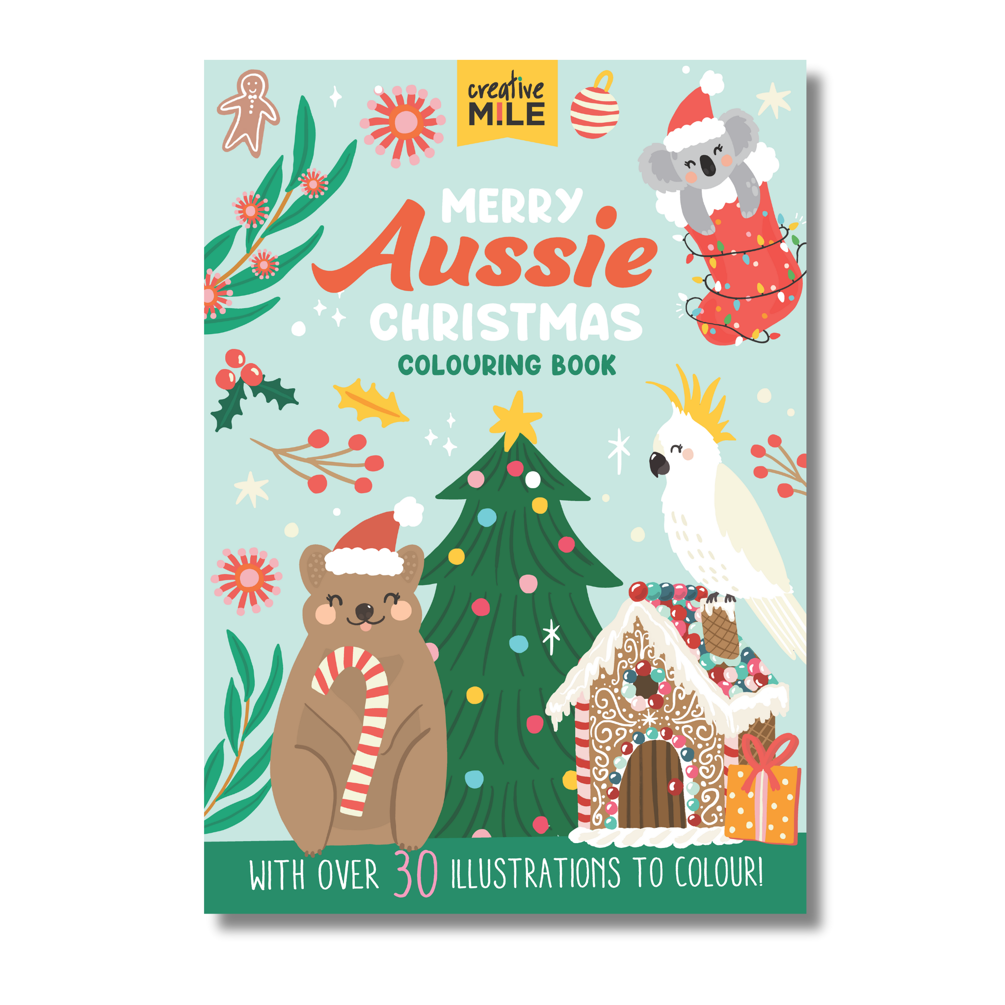 Five Mile Merry Aussie Christmas Colouring Book