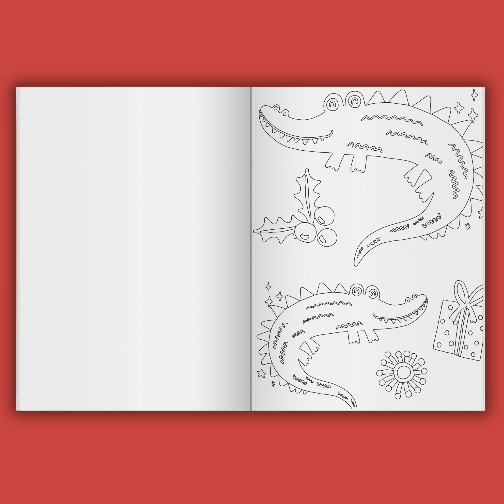 Five Mile Merry Aussie Christmas Colouring Book