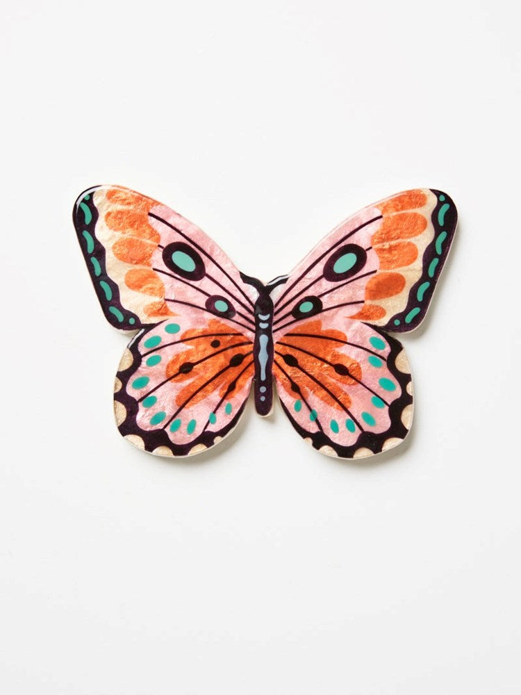 Jones & Co: Canopy Butterfly Pink Wall Art