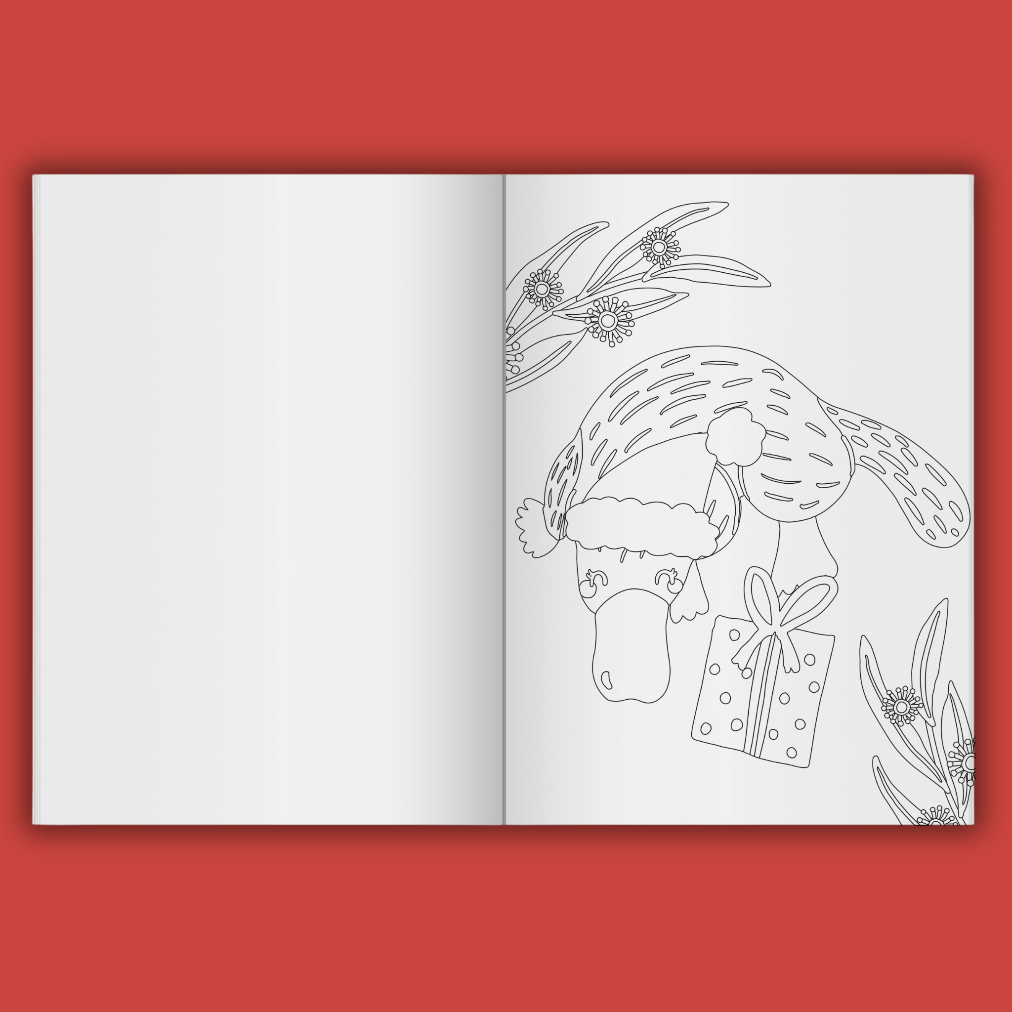 Five Mile Merry Aussie Christmas Colouring Book