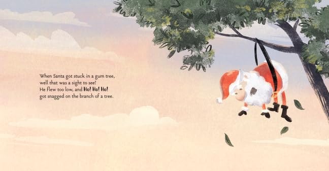 Walker When Santa Got Stuck In A Gum Tree - Picture Book