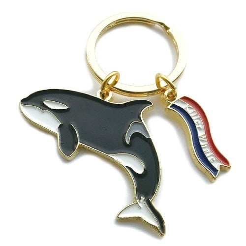 Aquatic Keyring Killer Whale