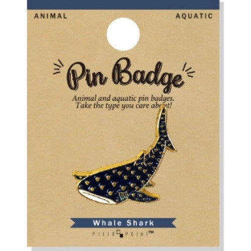 Aquatic Pin Badge Whale Shark