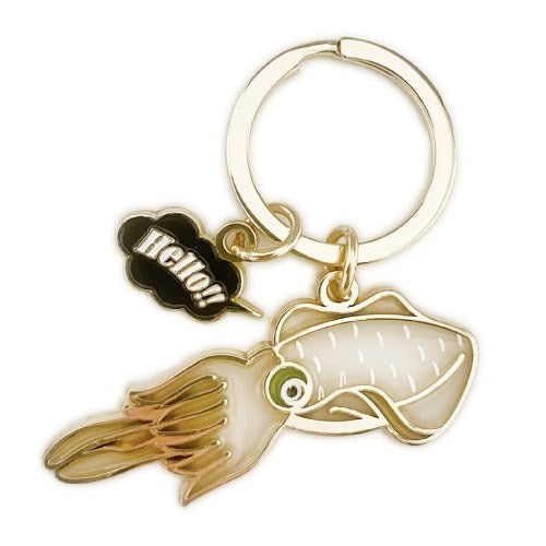 Aquatic Keyring Squid