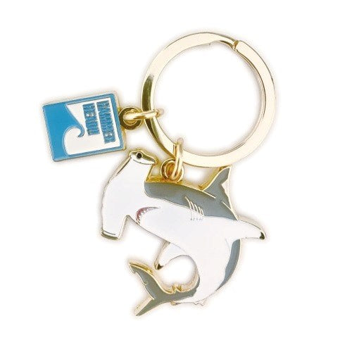 Aquatic Keyring Hammerhead Shark