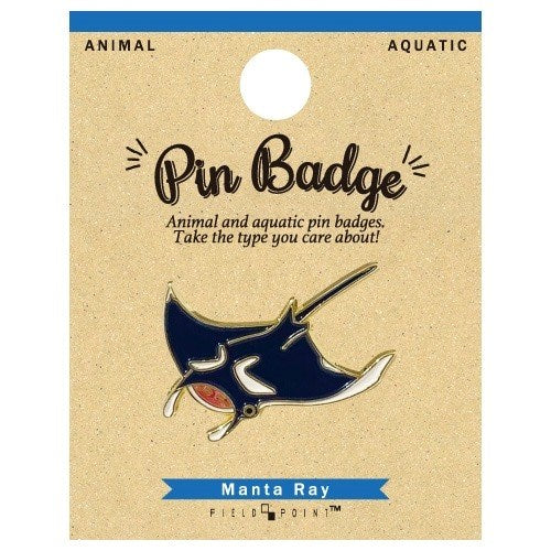 Aquatic Pin Badge Ray