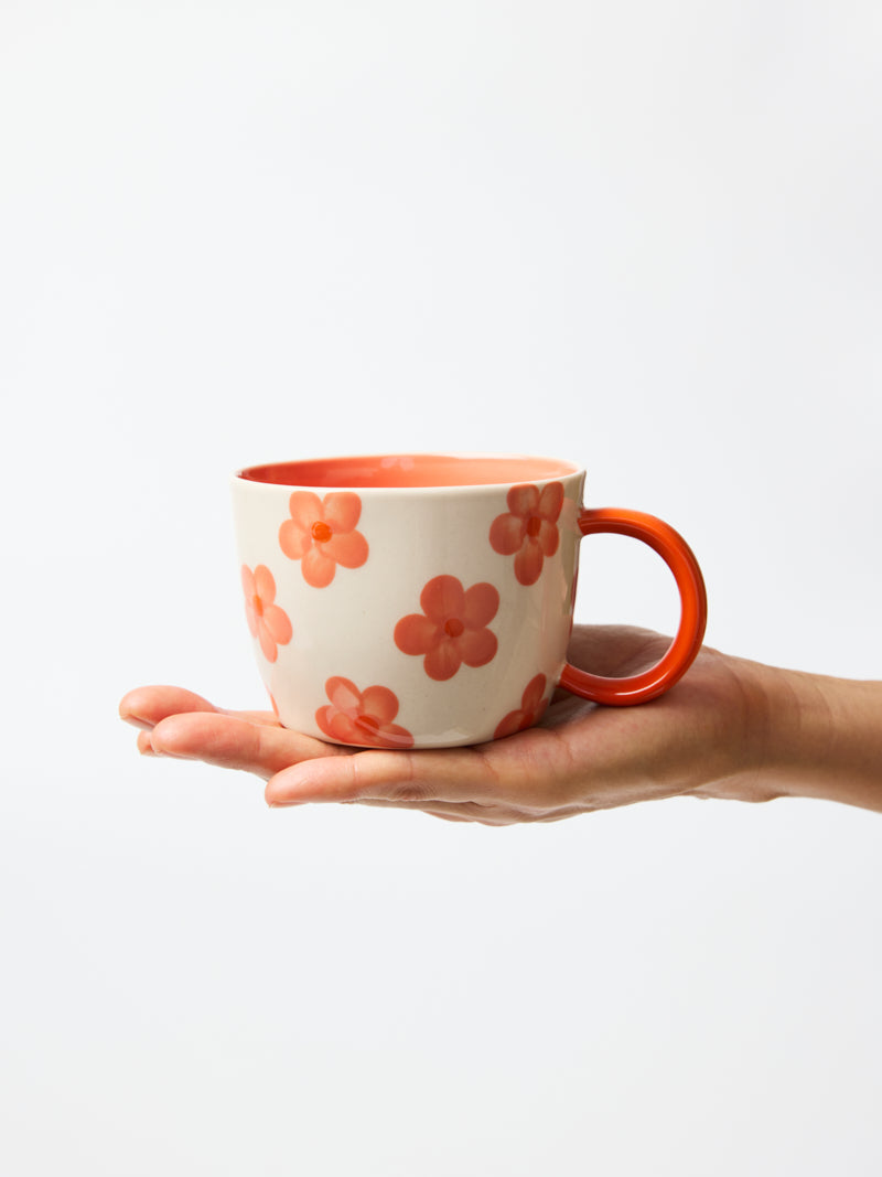 Jones & Co Chino Mug - Daisy Peach