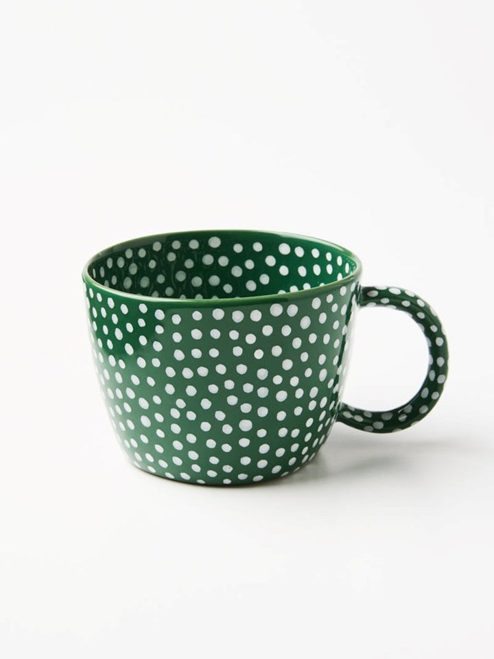 Jones & Co: Chino Mug Green Sprinkle
