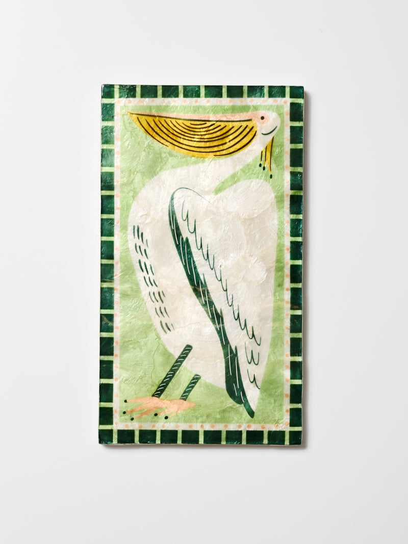 Jones & Co Mariner Wall Art - Pelican