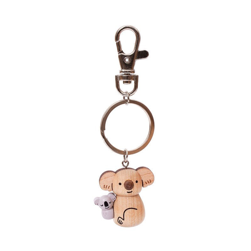 Wooderful Life: Wooden Keychain Koala – Monsterthreads