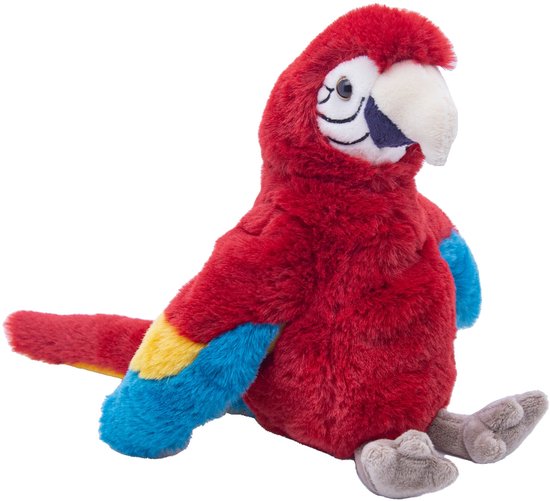 Cute By Felix Rooster Red Parrot Plush - 20cm