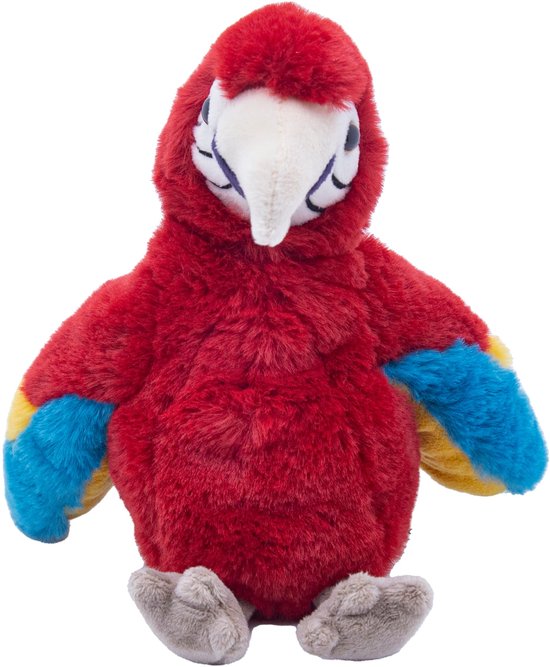 Cute By Felix Rooster Red Parrot Plush - 20cm