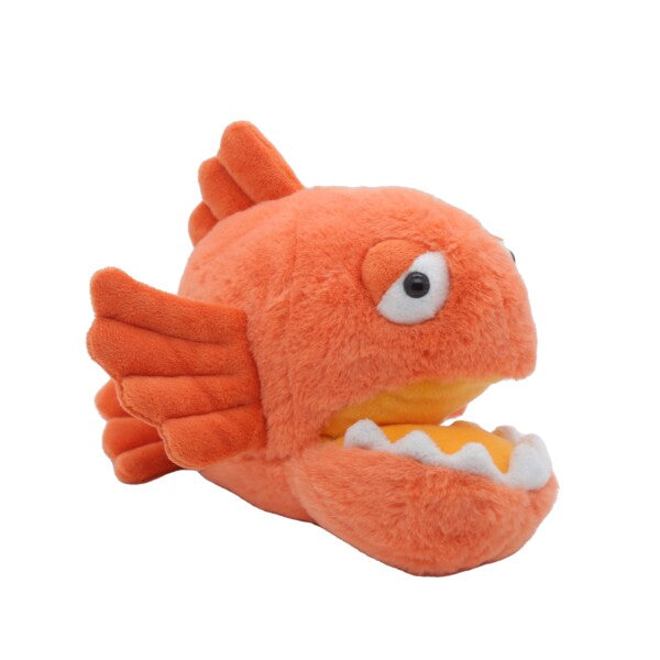 Cute By Felix Orange Big Mouth Fish - 23cm