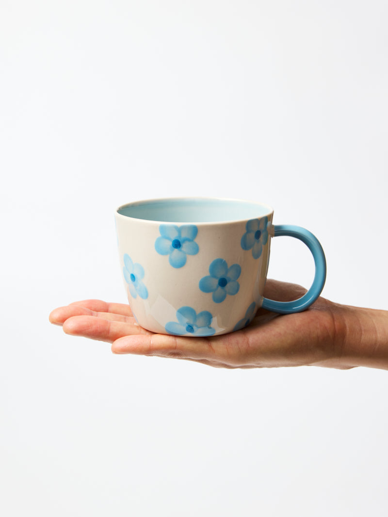 Jones & Co Chino Mug - Daisy Blue