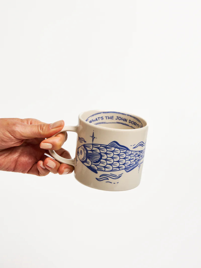 Jones & Co: Inked Mug John Dory