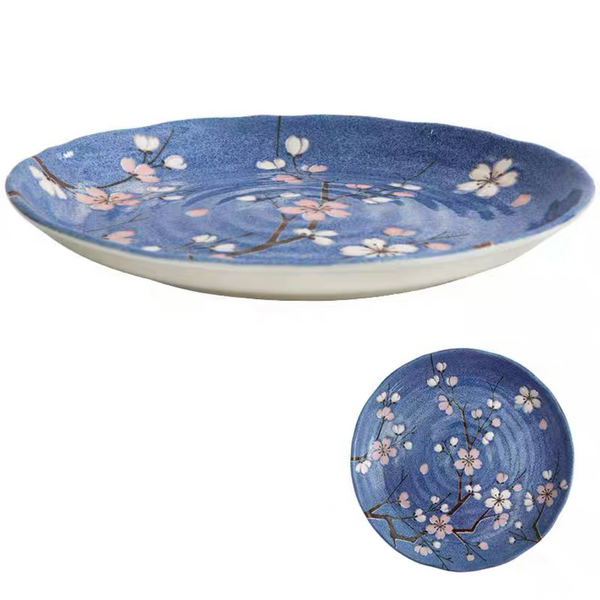 Omotenashi Fujizakura Deep Plate - 24.7cm
