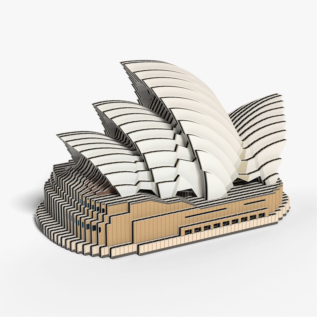 EUGY Sydney Opera House 3D Paper Puzzle