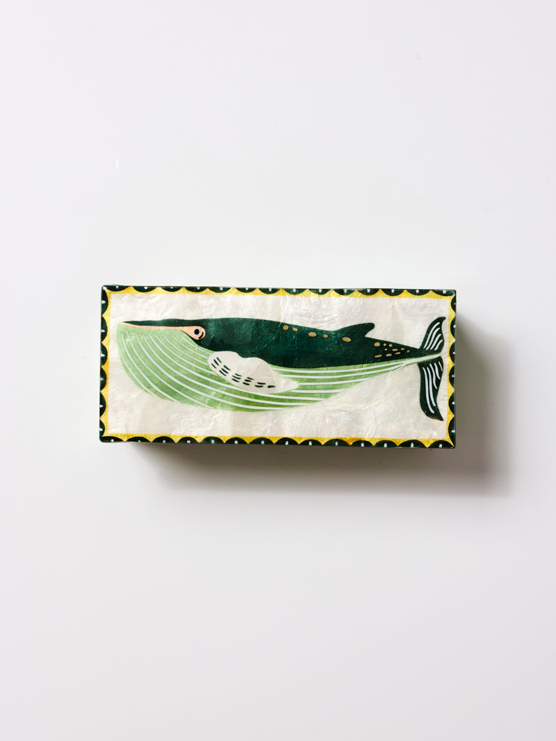 Jones & Co Mariner Keepsake Box - Whale