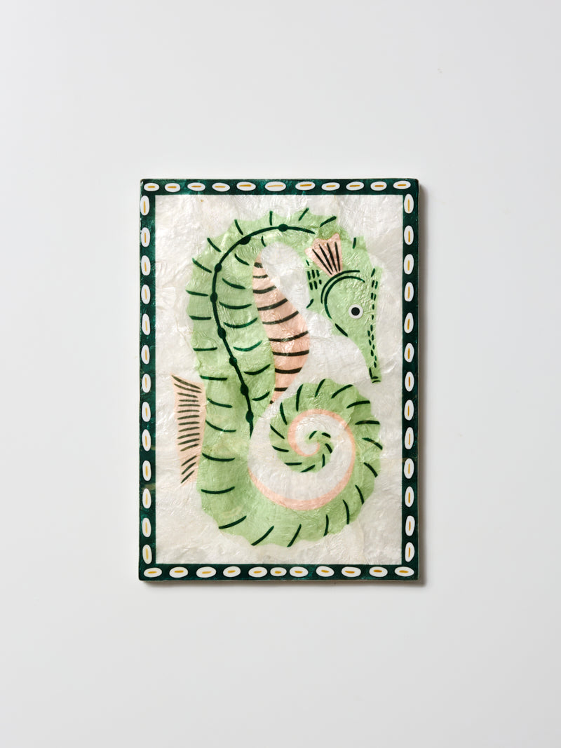 Jones & Co Mariner Wall Art - Seahorse