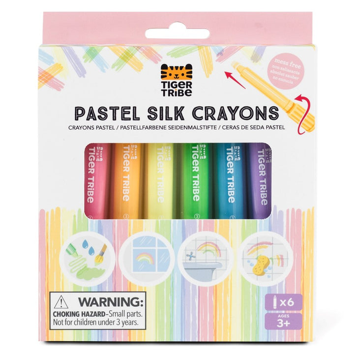 Tiger Tribe: Pastel Silk Crayons