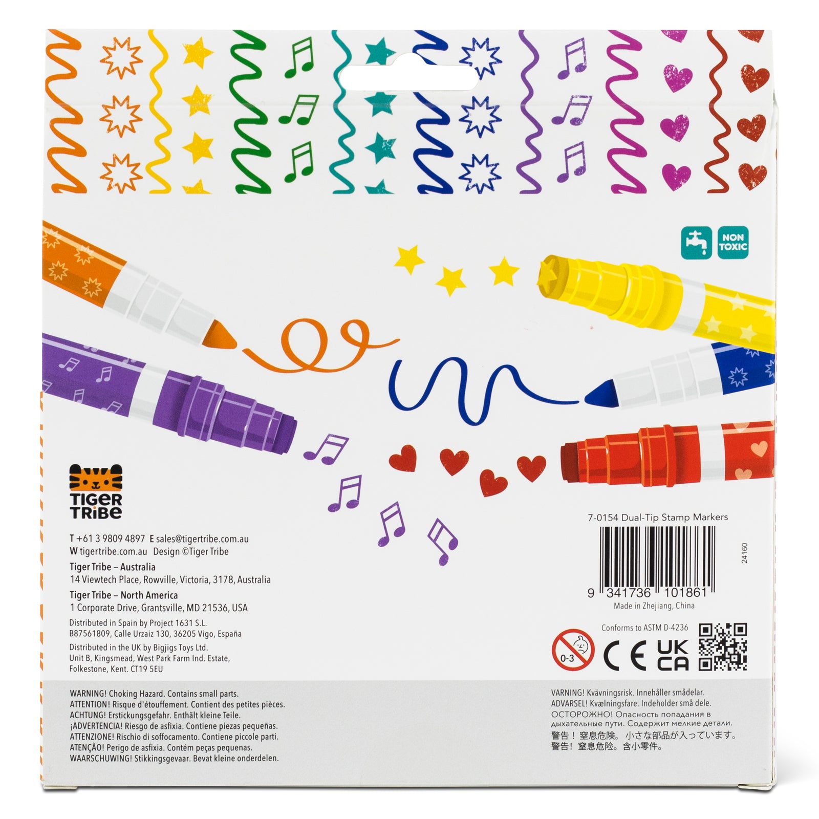 Tiger Tribe: Dual-Tip Stamp Markers