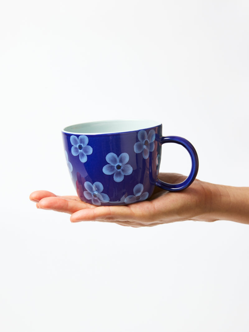 Jones & Co Chino Mug - Daisy Navy