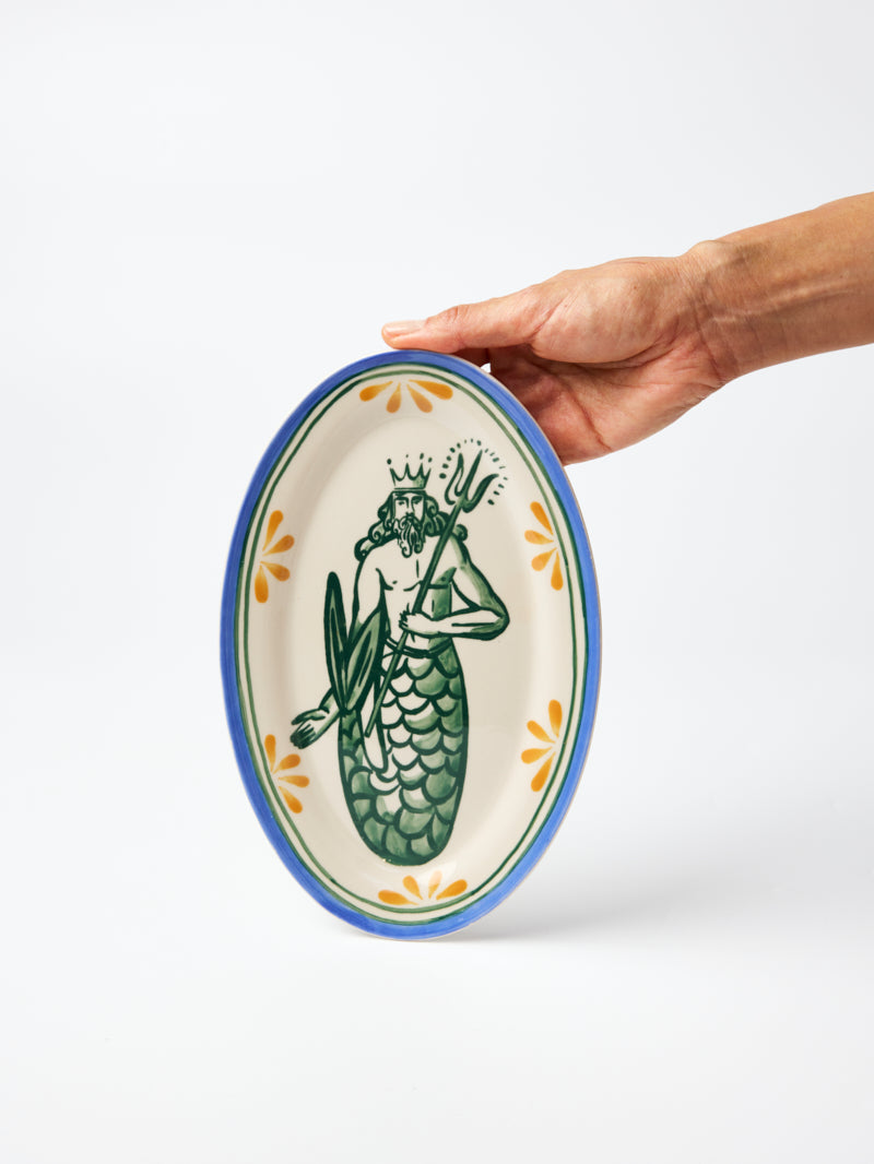 Jones & Co Piccolo Vita Plate - Trident