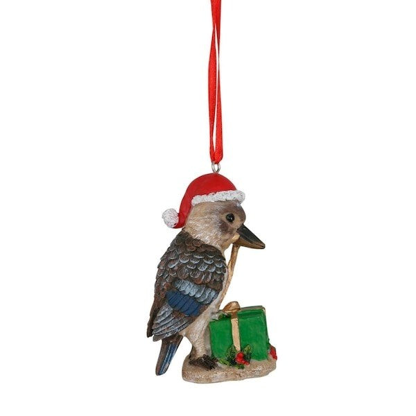 Australian Christmas Decoratio - Kookaburra Deco Green Box