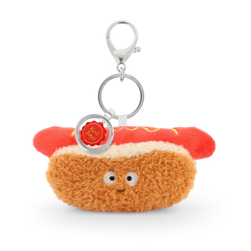 Keel Toys Snackie Bag Charm - Hotdog