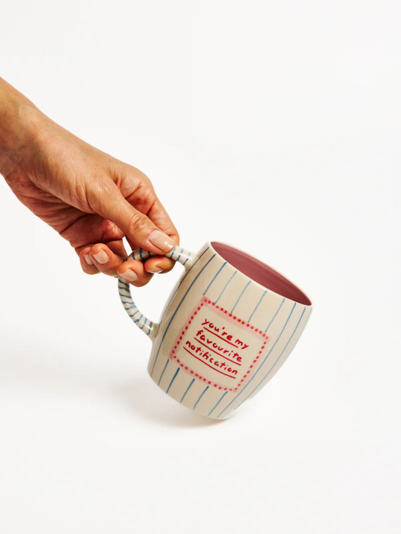 Jones & Co: Love Notes Mug Notification