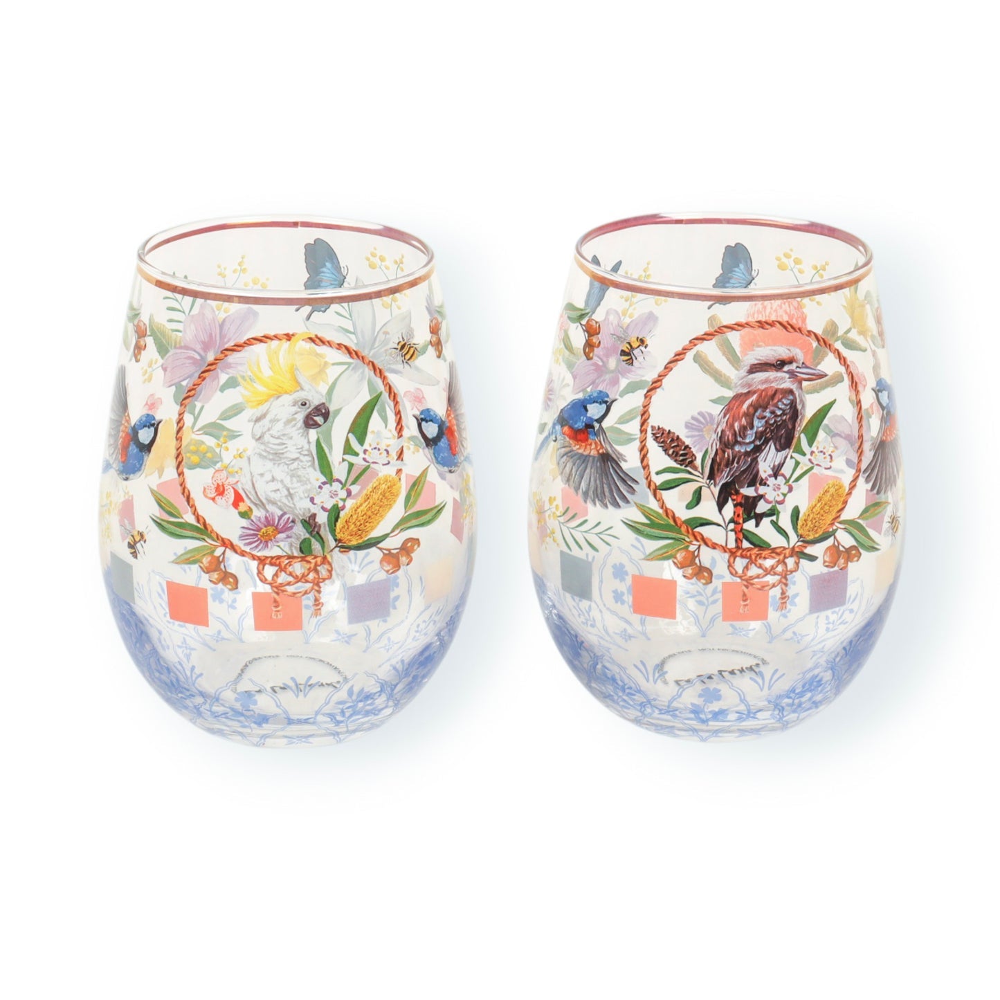 La La Land Backcountry Vol.2 Large Glass Tumbler - Set of 2