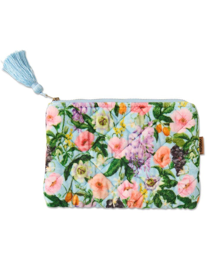 Kip & Co: Spring In The Air Velvet Cosmetics Purse