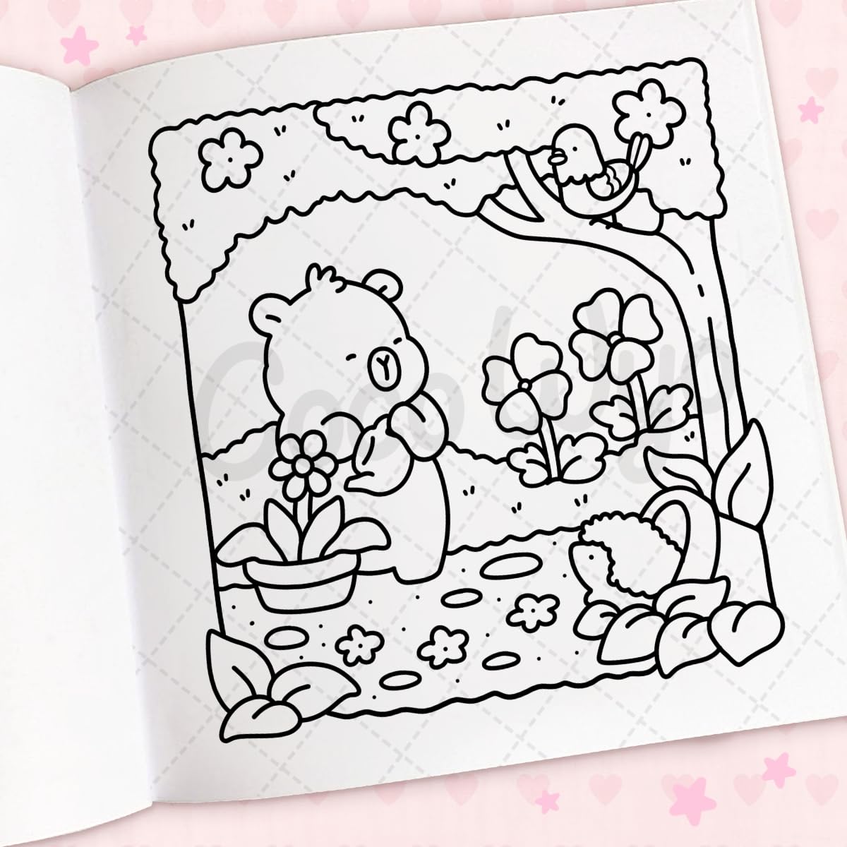 Cozy Cuties - Cute & Comfy Colouring Book