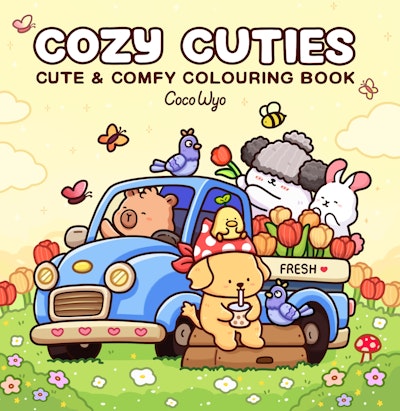 Cozy Cuties - Cute & Comfy Colouring Book