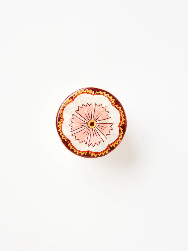 Jones & Co: Samira Tall Box Pink Flower