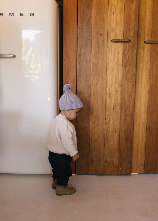 Acorn kids: Stargaze Beanie Lavender Speckle