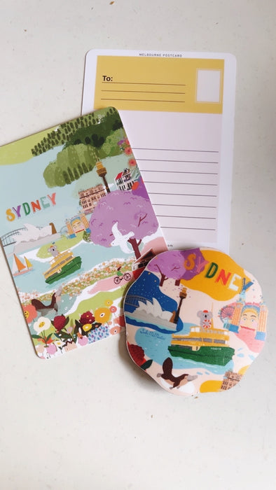 Postcard & Magnet Gift Set Sydney