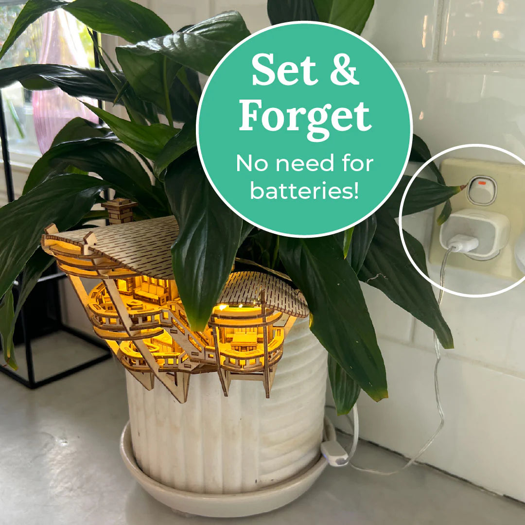 Tiny Treehouses: USB Lights with Timer