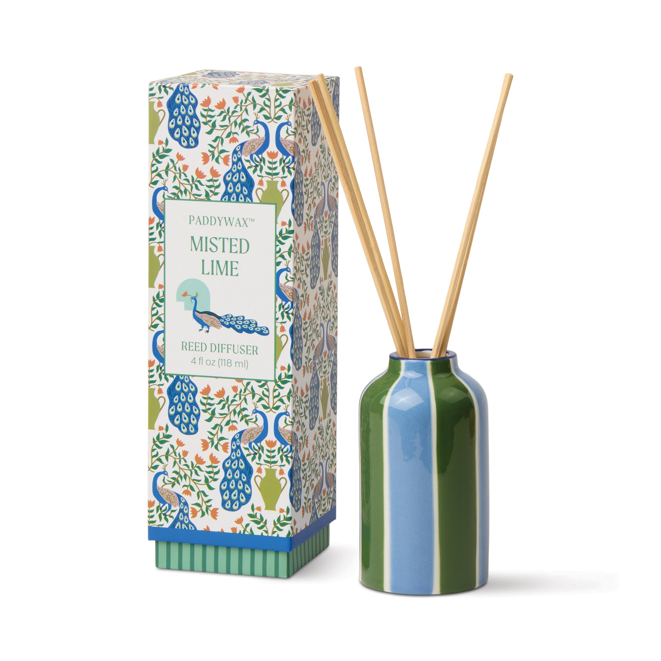 A Dopo Hand painted Diffuser - Misted Lime