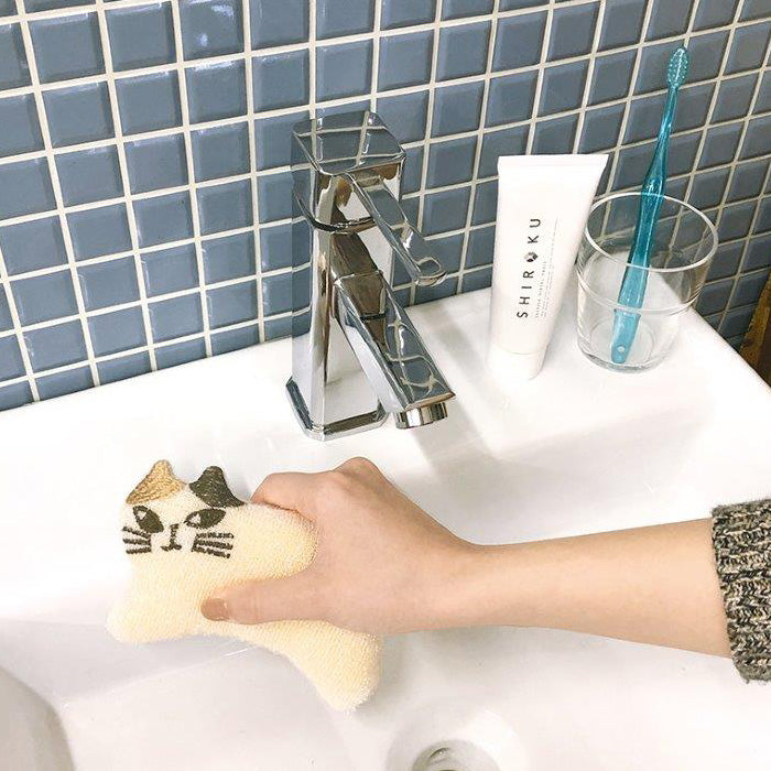 Decole Sparkling Cleaning Sponge - Calico Cat