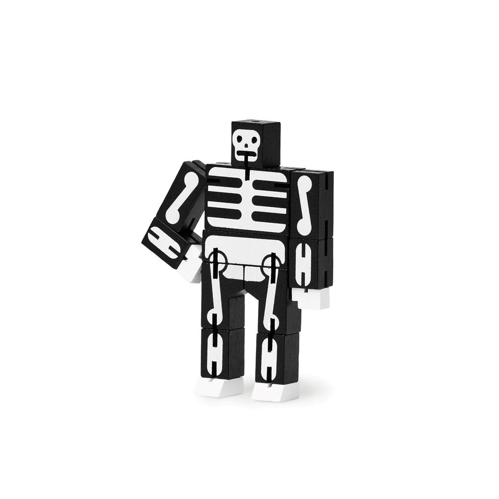 Areaware: Cubebot Micro - Black Skeleton