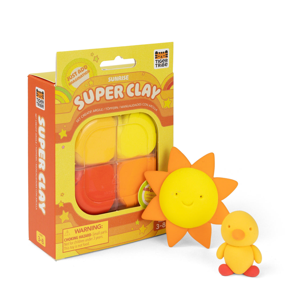 Tiger Tribe: Super Clay - Sunrise (Yellow + Orange)