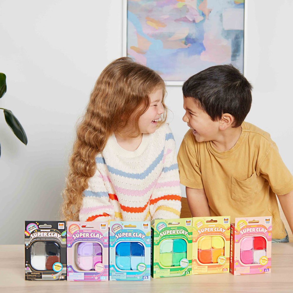 Tiger Tribe: Super Clay - Sunset (Pink + Red)