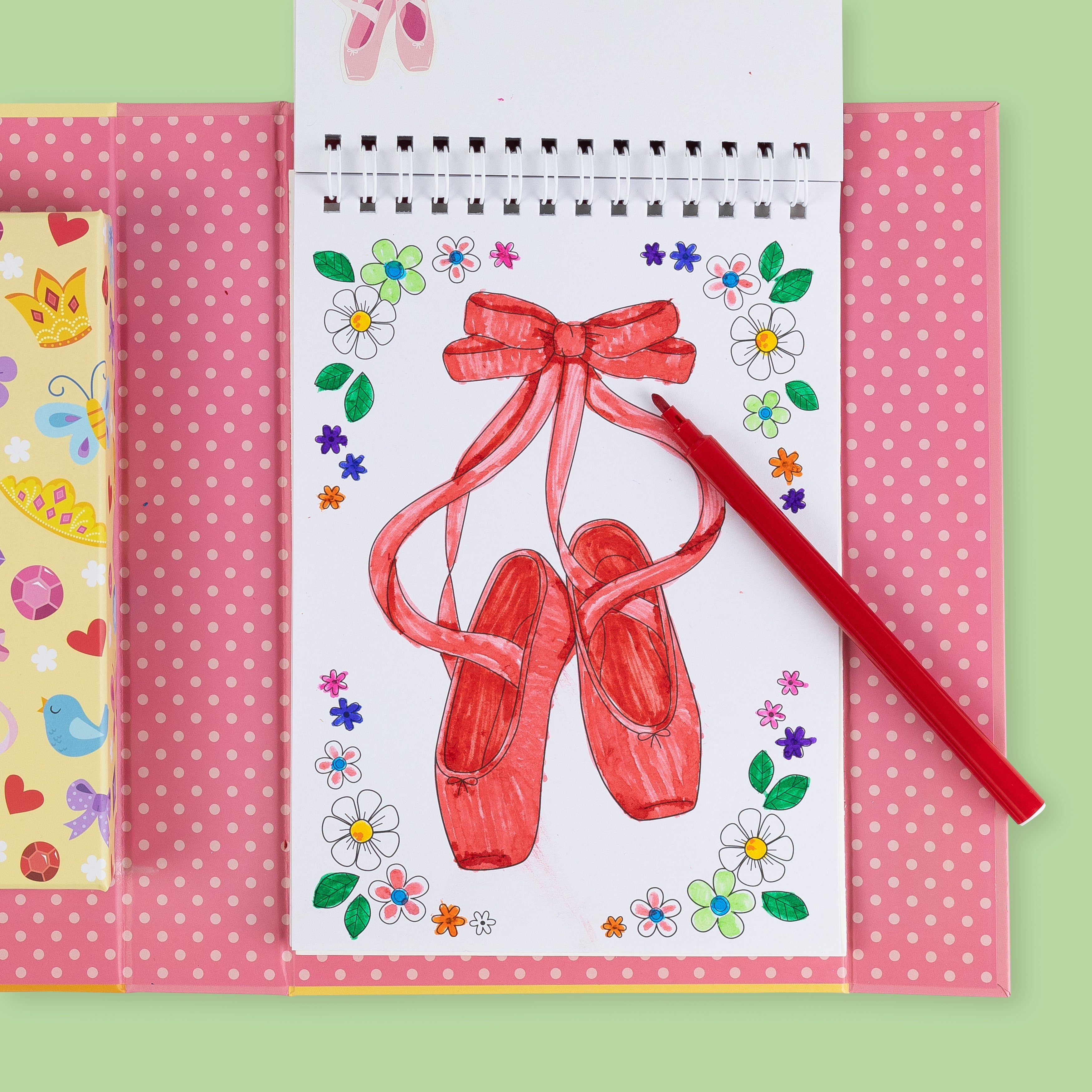 Tiger Tribe Colouring Set - Ballet