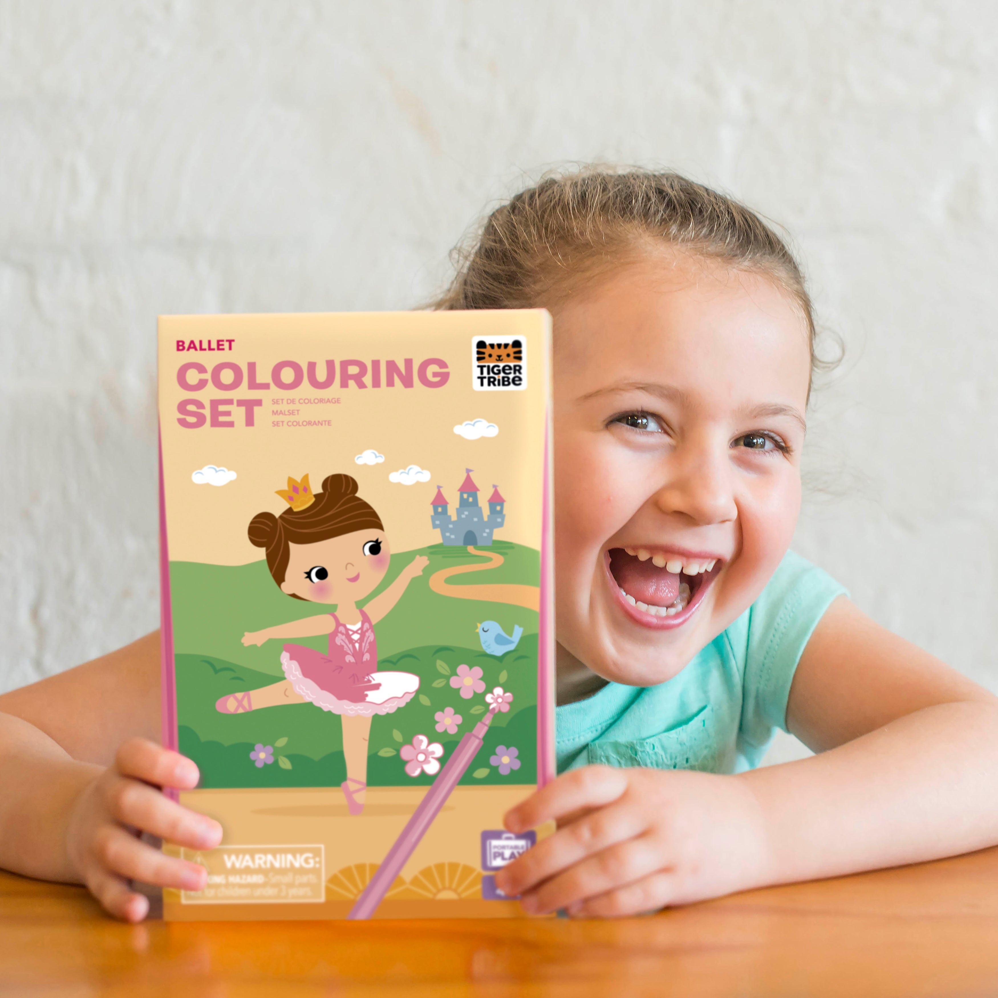 Tiger Tribe Colouring Set - Ballet